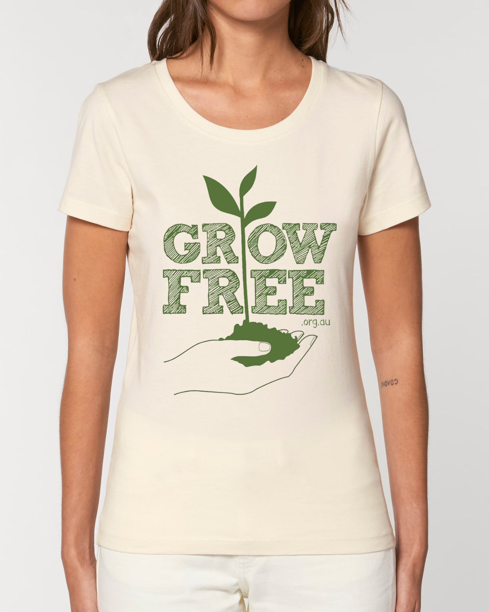 Grow Free Slimcut T'shirt